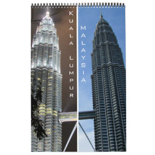Calendário kuala lumpur malásia