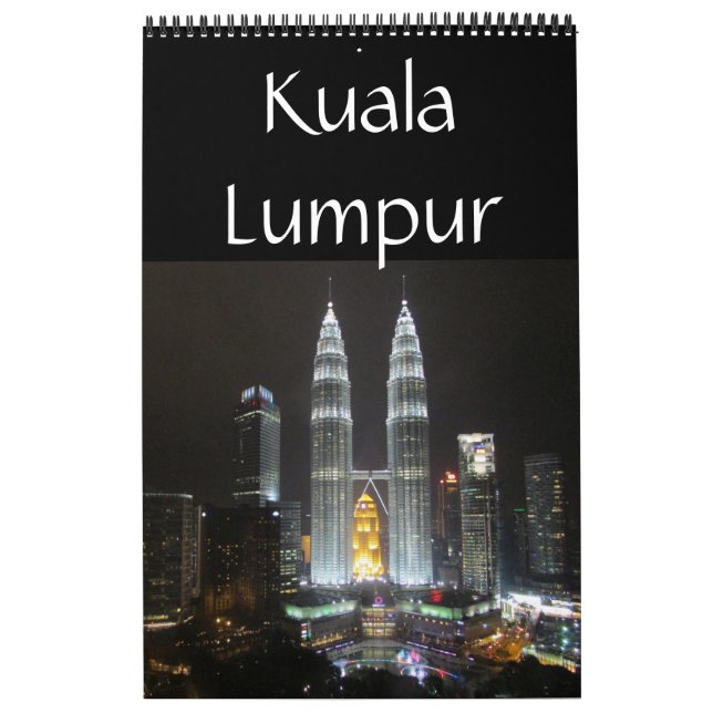 Calendário kuala lumpur malaysia (Capa)