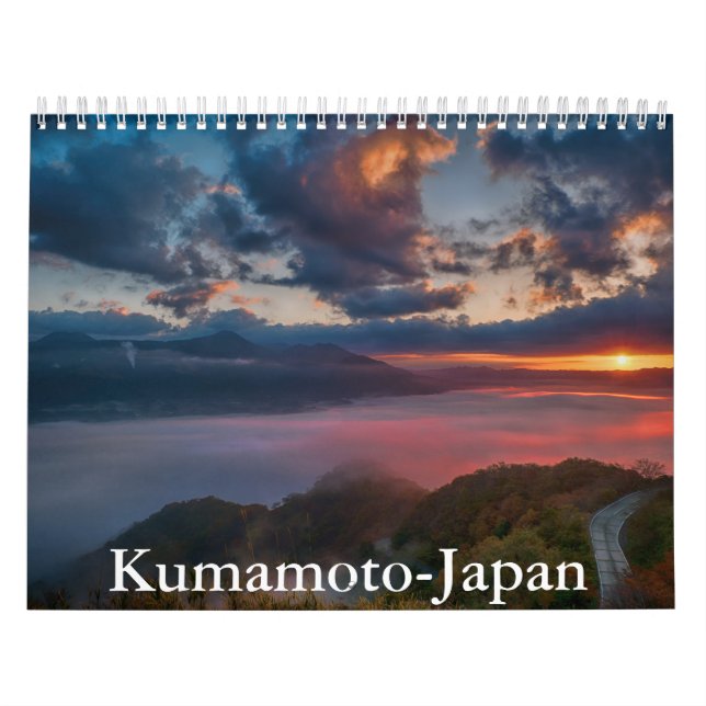 Calendário Kumamoto-Japão (Capa)