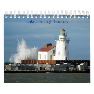 Calendário Lago Erie Lighthouses
