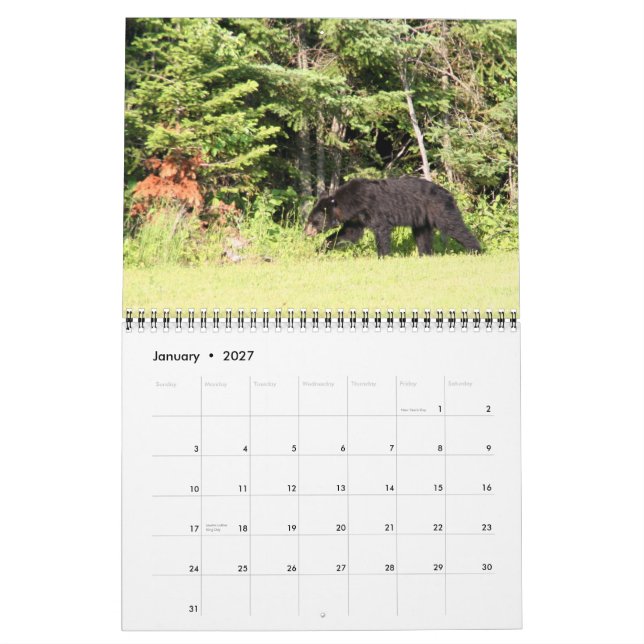 Calendário Lago Kabetogama (Jan 2027)