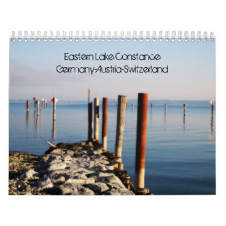 Calendário Lago oriental Contance - Östlicher Bodensee