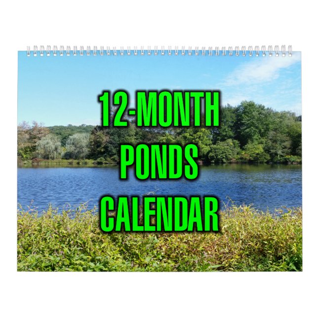 Calendário Lagos de 12 Meses (Capa)