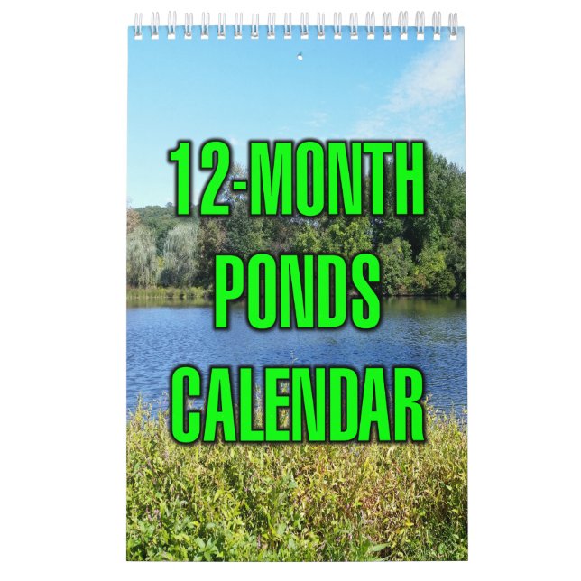Calendário Lagos de 12 Meses (Capa)