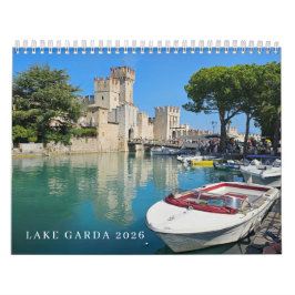 Calendário Lake Garda 2026 Calendar