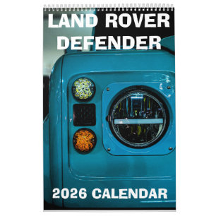 CALENDÁRIO LAND ROVER DEFENDER, AVENTURA REE, PRESENTE OFF-RO