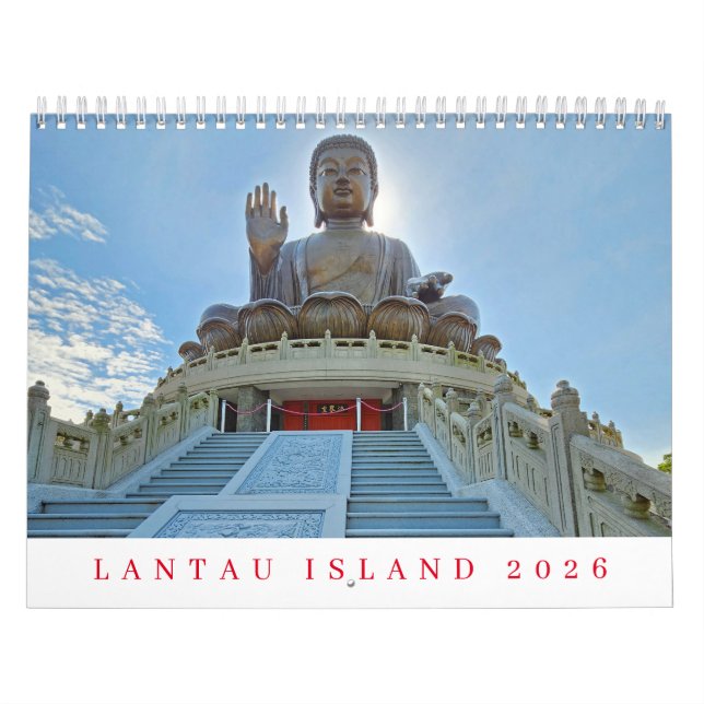 Calendário Lantau Island 2026 calendar (Capa)