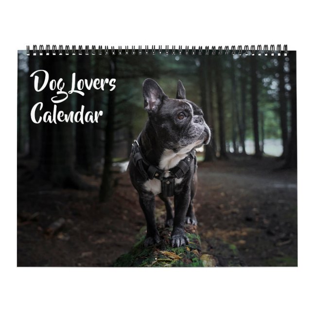 Calendário Large Size Dog Lovers Calendar (Capa)