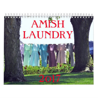 CALENDÁRIO LAVANDERIA 2017 DE AMISH