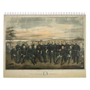 Calendário Lee e seu general por Americus Patterson (1904)
