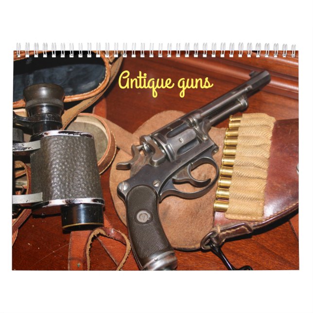 calendário legal de armas antigas (Capa)