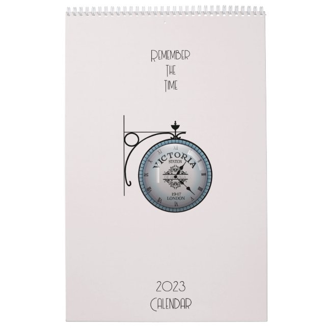 Calendário Lembre-se da Hora (Capa)