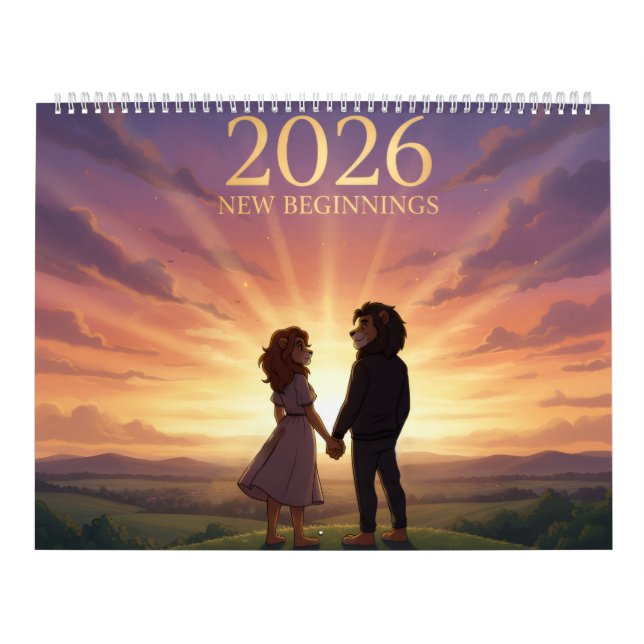 Calendário Leo & Nessa Calendar (Capa)