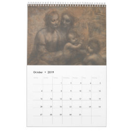 Calendário Leonardo Da Vinci