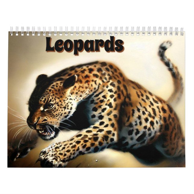 Calendário Leopardos (Capa)