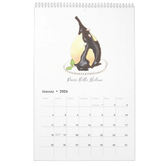 Calendário Les Pâtisseries Françaises