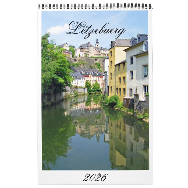 Calendário Lëtzebuerg 2026 (Capa)