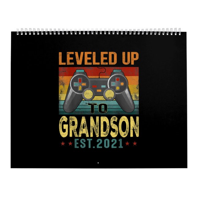 Calendário Levado Até Grandson 2021 Video Gamer (Capa)
