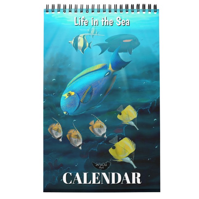 Calendário Life in the Sea calendar (Capa)