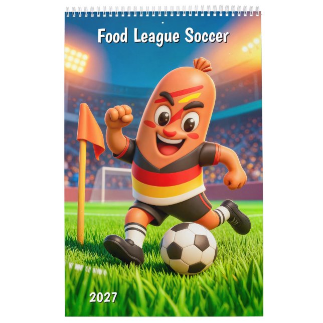 Calendário Liga de Futebol de Alimentos (Capa)