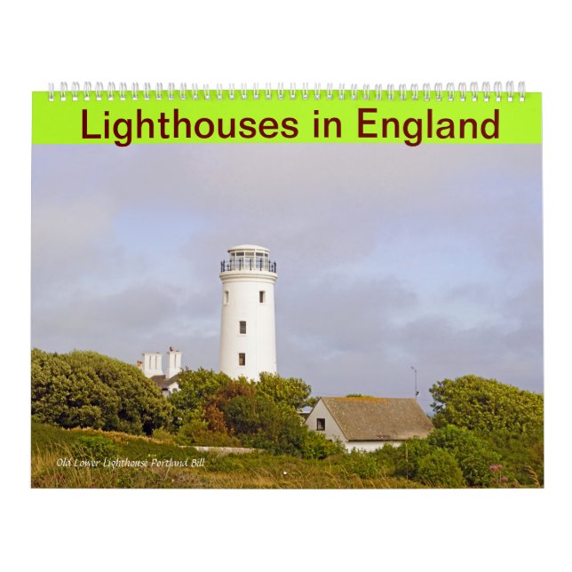 Calendário Lighthouses in England (Capa)