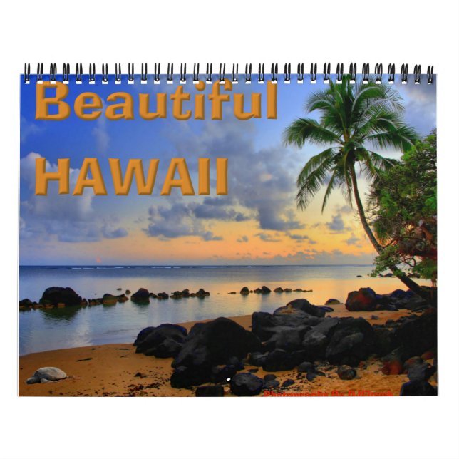 Calendário Linda Havaí (Capa)