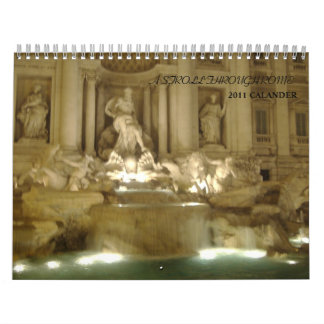 Calendário Linda Roma 2011 Calender