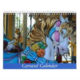 Calendário Lindas Fotos de Carrossel Animal