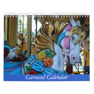Calendário Lindas Fotos de Carrossel Animal