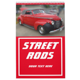 Calendário Lindos carros clássicos