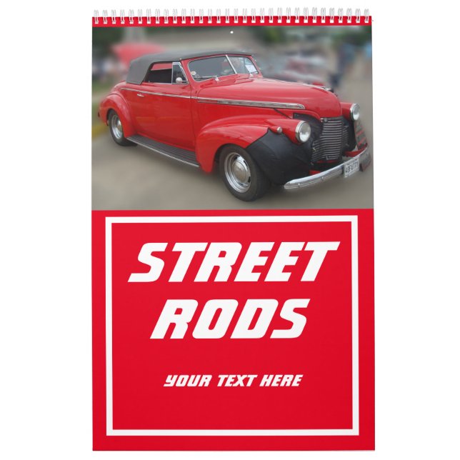 Calendário Lindos carros clássicos (Capa)