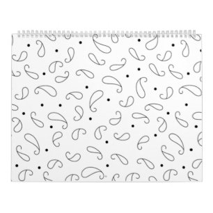 Calendário Língua, Cinza Escura