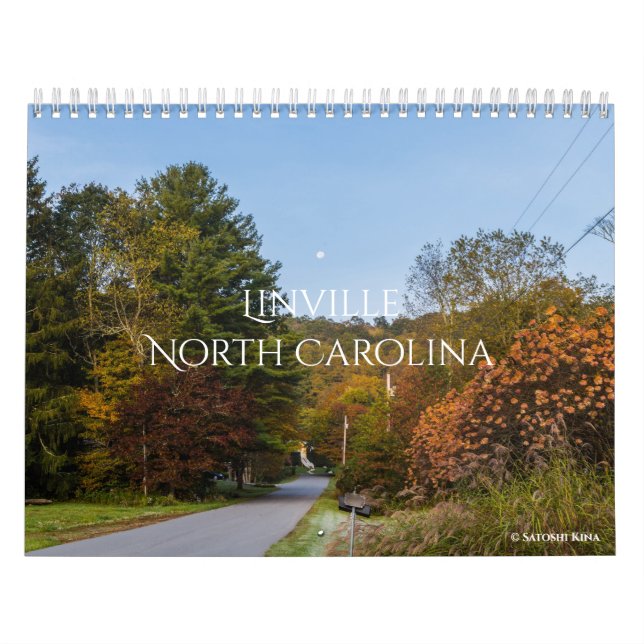 Calendário Linville, NC (Capa)