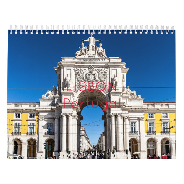 Calendário Lisboa Portugal (Capa)