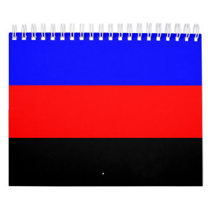 Calendário Listras da Bandeira do Orgulho Poliamoroso