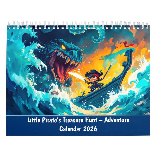 Calendário Little Pirate’s Treasure Hunt – Adventure Calendar (Capa)