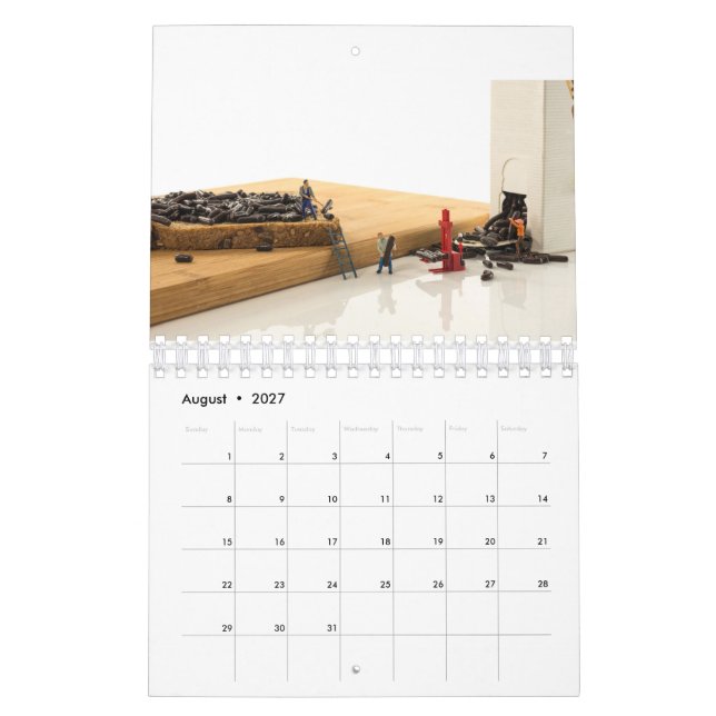 Calendário Little world calandar 2 (Ago 2027)