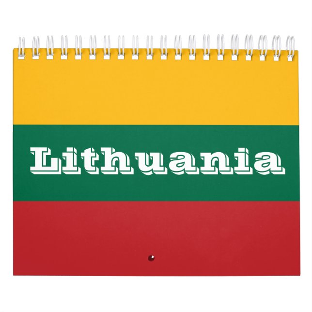 Calendário Lituânia (Capa)
