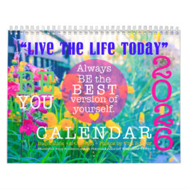Calendário LIVE THE LIFE TODAY :: TWENTY 26 Calendar