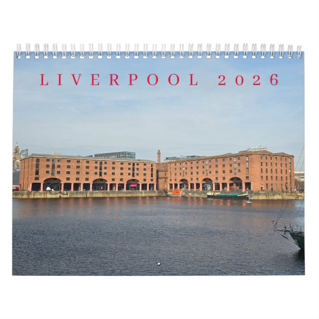 Calendário Liverpool 2026 (Capa)