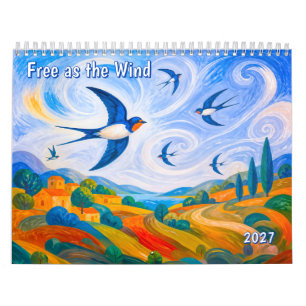 Calendário Livre como o Vento
