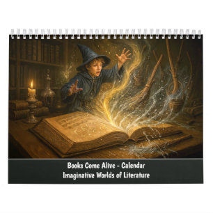Calendário Livros Vêm à Vida – Literatura Imaginativa