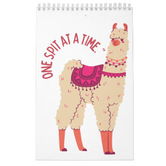 Calendário llama calendar 