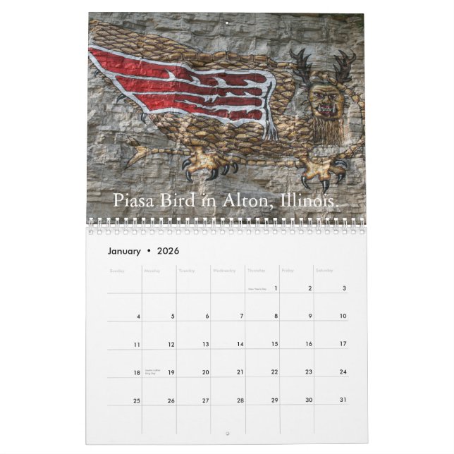 Calendário Locais & em torno de St Louis, Missouri 2010 (Jan 2026)