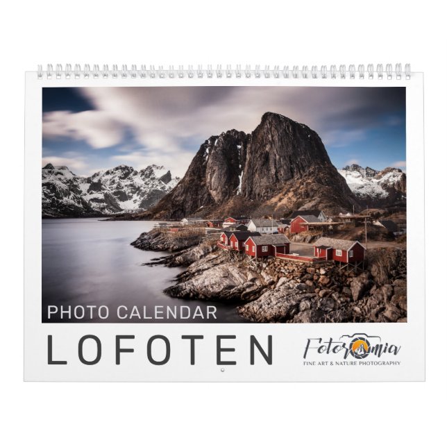 Calendário Lofoten 2027 (Capa)
