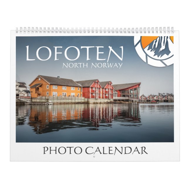 Calendário Lofoten Noruega 2026 (Capa)