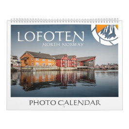 Calendário Lofoten Noruega 2026