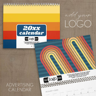 Calendário Logotipo 2027 - Presente Empresarial - Padrões Int