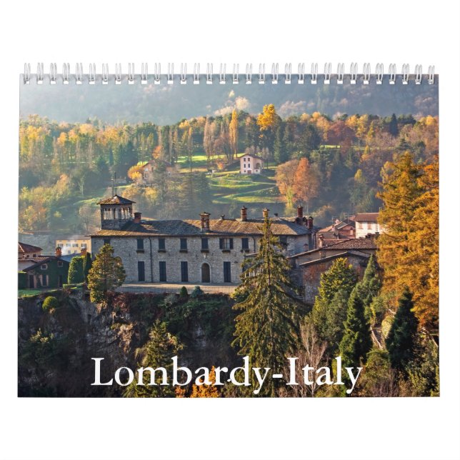 Calendário Lombardia-Itália (Capa)