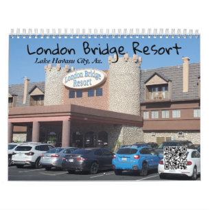 Calendário London Beach Resort, Lago Havasu